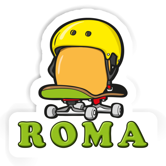 Skateboard-Ei Aufkleber Roma Gift package Image