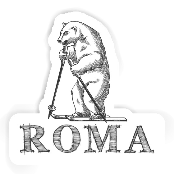 Sticker Skier Roma Gift package Image