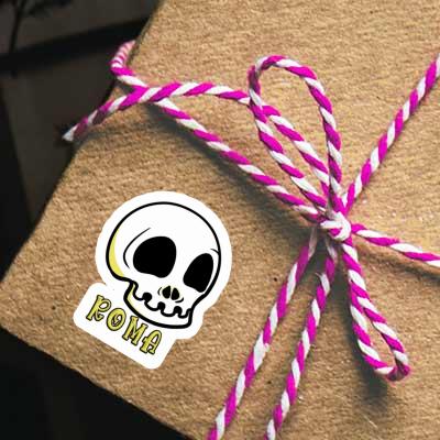 Sticker Skull Roma Gift package Image