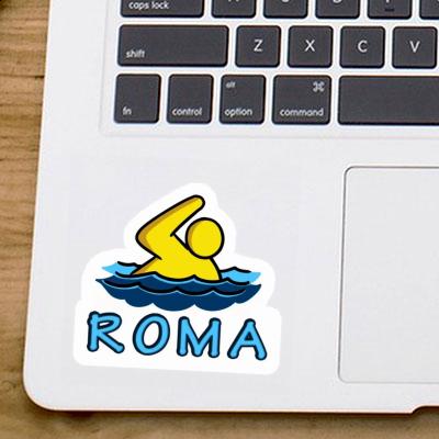 Sticker Roma Swimmer Gift package Image