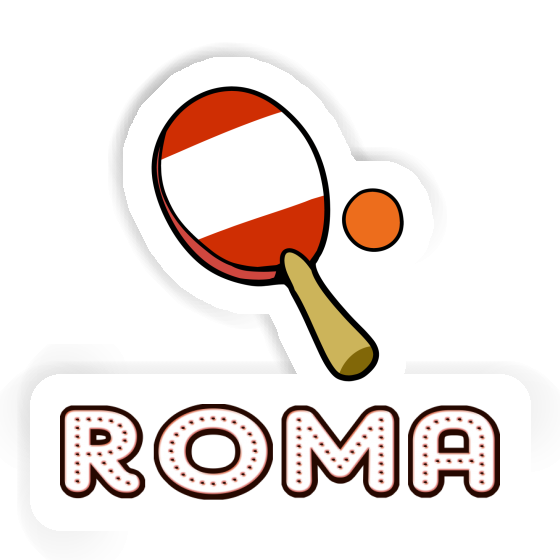 Table Tennis Paddle Sticker Roma Gift package Image