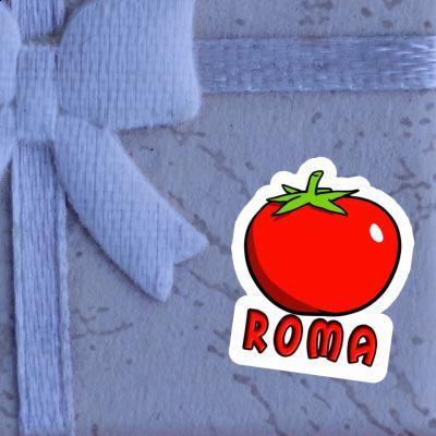 Sticker Tomato Roma Laptop Image