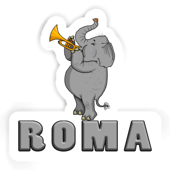 Sticker Elephant Roma Gift package Image