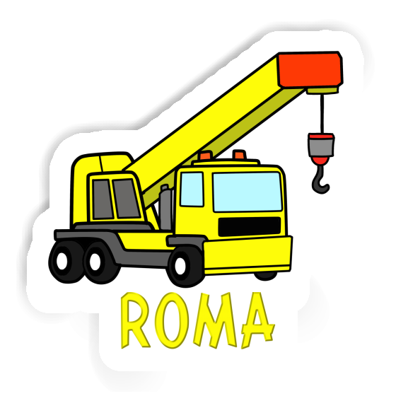 Crane Sticker Roma Laptop Image