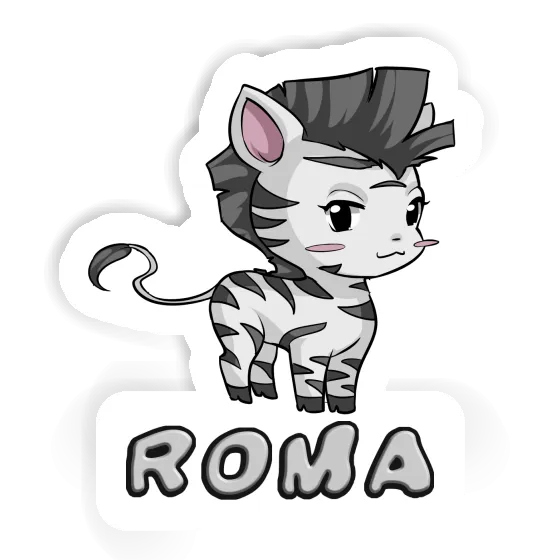 Roma Sticker Zebra Gift package Image