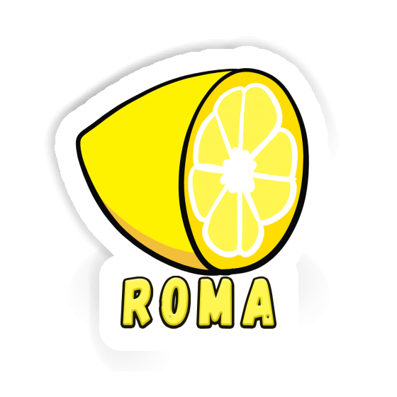 Citron Sticker Roma Notebook Image