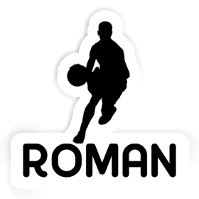 Aufkleber Roman Basketballspieler Image