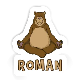 Aufkleber Roman Yogi Image