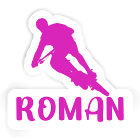Sticker Roman Biker Image