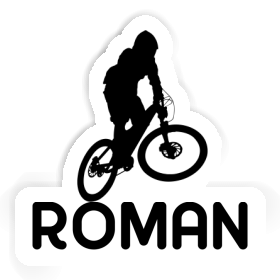 Downhiller Sticker Roman Image