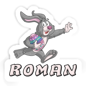 Roman Sticker Rugby rabbit Image