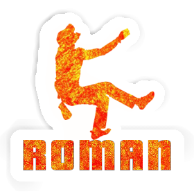 Sticker Roman Kletterer Image
