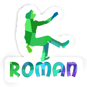 Sticker Roman Kletterer Image