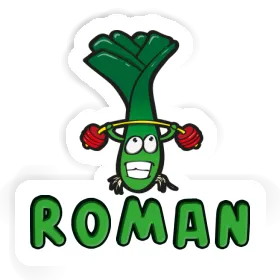 Sticker Leek Roman Image