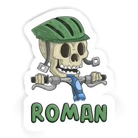 Sticker Roman Biker Image