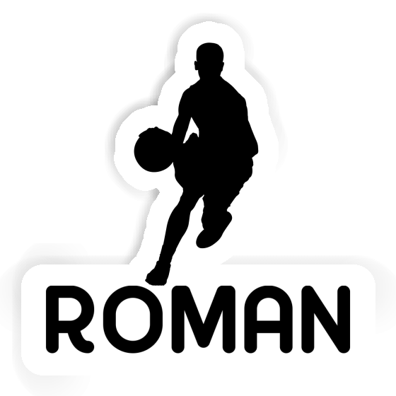 Aufkleber Roman Basketballspieler Notebook Aufkleber Roman Basketballspieler Notebook Image