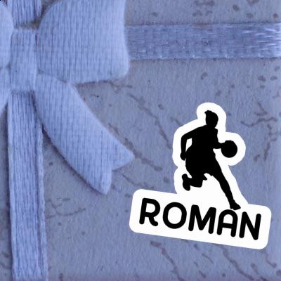 Roman Autocollant Joueuse de basket-ball Gift package Image