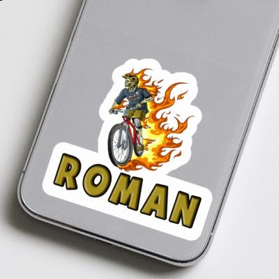 Sticker Mountainbiker Roman Laptop Sticker Mountainbiker Roman Laptop Image