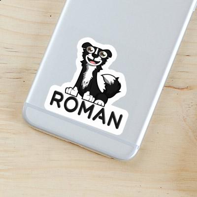 Sticker Border Collie Roman Notebook Sticker Border Collie Roman Gift package Image