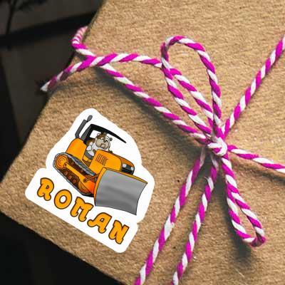 Autocollant Bulldozer Roman Notebook Autocollant Bulldozer Roman Notebook Image