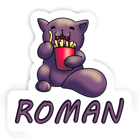 Autocollant Chat Roman Laptop Autocollant Chat Roman Laptop Image