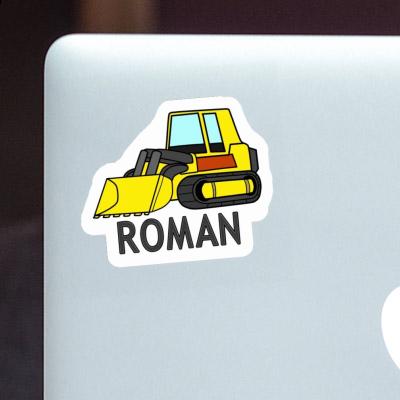 Raupenlader Sticker Roman Laptop Image