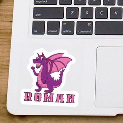 Sticker Mutterdrache Roman Notebook Sticker Mutterdrache Roman Notebook Image