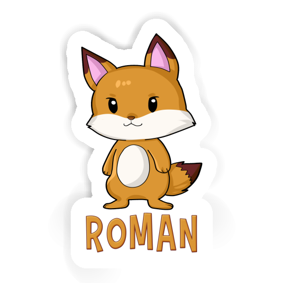 Roman Autocollant Renard Image