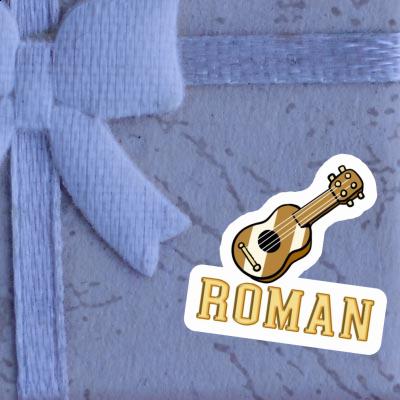 Autocollant Roman Guitare Autocollant Roman Guitare Image
