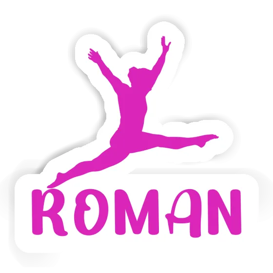 Autocollant Gymnaste Roman Image