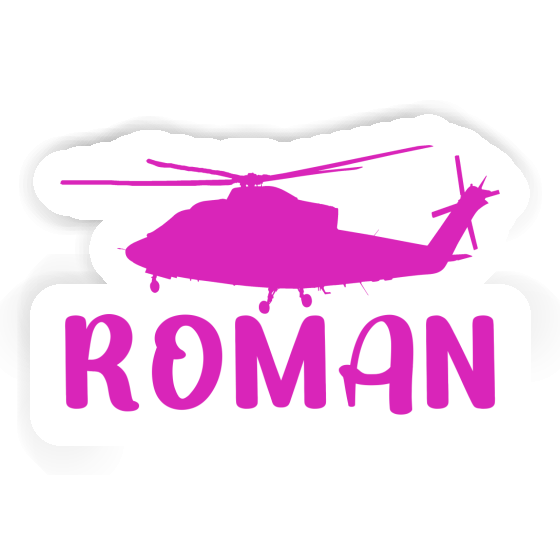 Helikopter Sticker Roman Image