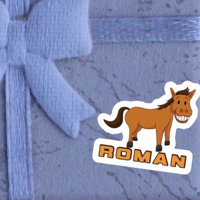 Roman Autocollant Cheval sourire Notebook Roman Autocollant Cheval sourire Gift package Image