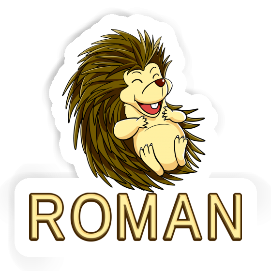 Roman Sticker Igel Laptop Roman Sticker Igel Laptop Image