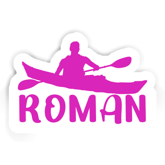 Roman Sticker Kajakfahrer Notebook Roman Sticker Kajakfahrer Gift package Image