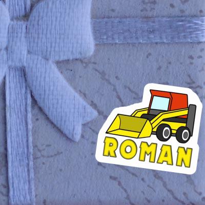 Roman Autocollant Remorque surbaissée Roman Autocollant Remorque surbaissée Image