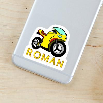 Roman Sticker Motorcycle Laptop Roman Sticker Motorcycle Laptop Image