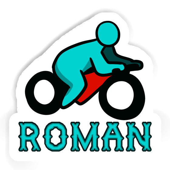 Autocollant Roman Motocycliste Laptop Autocollant Roman Motocycliste Laptop Image