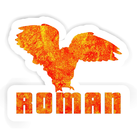 Sticker Owl Roman Notebook Sticker Owl Roman Gift package Image