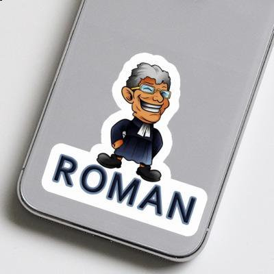 Autocollant Roman Prêtre Notebook Autocollant Roman Prêtre Gift package Image
