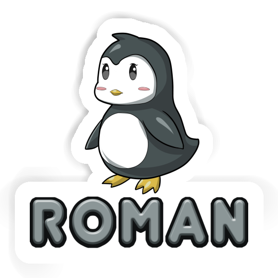 Sticker Penguin Roman Laptop Sticker Penguin Roman Laptop Image