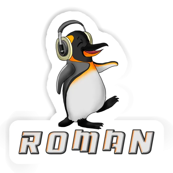 Autocollant Pingouin Roman Gift package Image