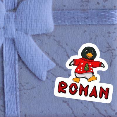 Sticker Roman Penguin Notebook Sticker Roman Penguin Gift package Image