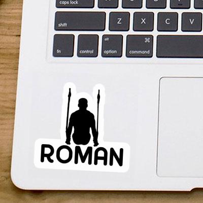 Autocollant Gymnaste aux anneaux Roman Notebook Autocollant Gymnaste aux anneaux Roman Gift package Image