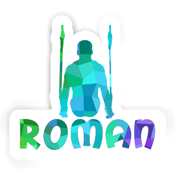 Roman Aufkleber Ringturner Notebook Roman Aufkleber Ringturner Notebook Image