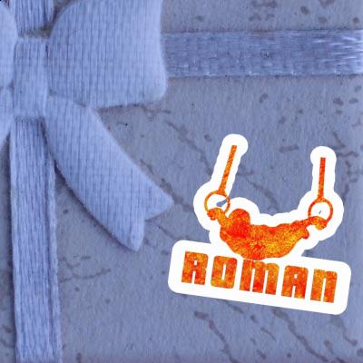 Gymnaste aux anneaux Autocollant Roman Gift package Image