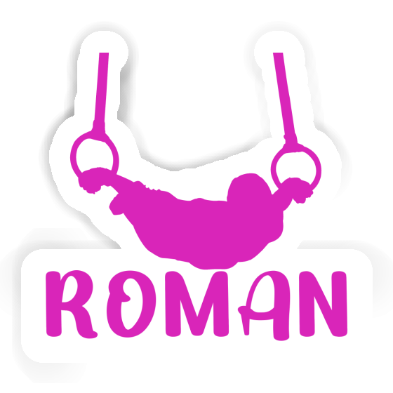 Autocollant Roman Gymnaste aux anneaux Laptop Image