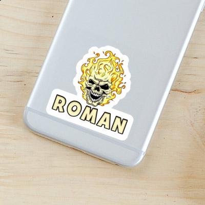 Sticker Roman Totenkopf Notebook Sticker Roman Totenkopf Gift package Image