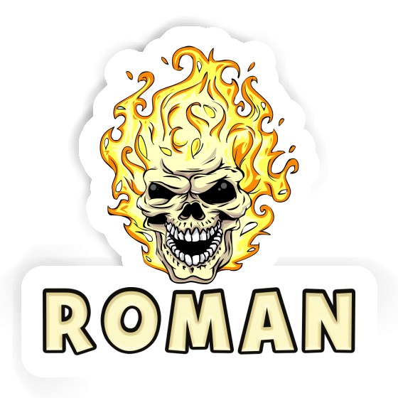 Sticker Roman Totenkopf Notebook Sticker Roman Totenkopf Gift package Image