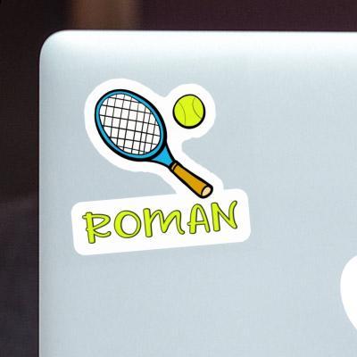 Roman Autocollant Raquette de tennis Laptop Roman Autocollant Raquette de tennis Laptop Image