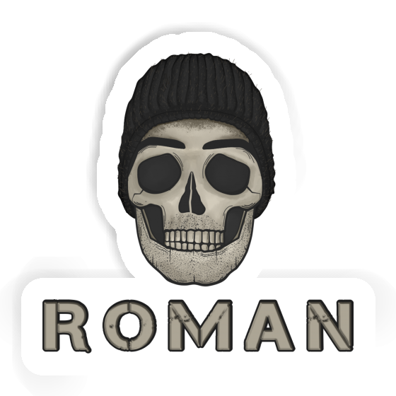 Skull Sticker Roman Laptop Skull Sticker Roman Laptop Image